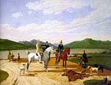 Hunting Party on Lake Tegernsee
